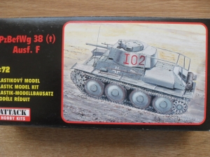 ATTACK 1/72 72809 Pz.Kpfw 38 t  Ausf.F